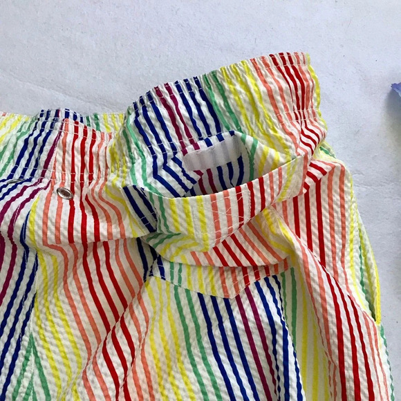 Lands' End NWT Seersucker Volley Swim Trunk Men Various - Picture 8 of 15